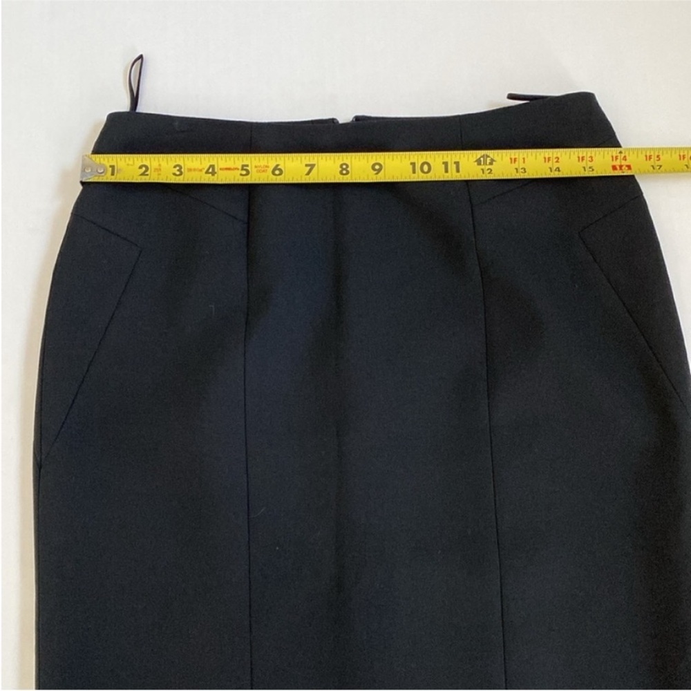Hugo Boss Virona Pencil Skirt Black basic business office classic size 6 - Picture 14 of 15